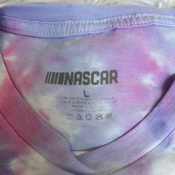 NASCAR Daytona Tie Die Crop Top - Picture 2 of 4